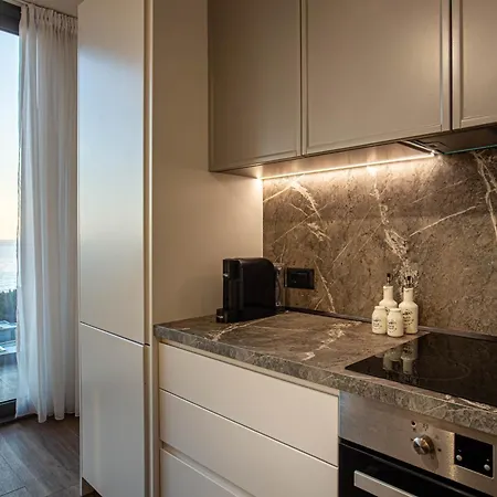 Olea Dhermi - 2bed Sea View, Private Beach, Free Umbrella & Sun Loungers * Paljasa